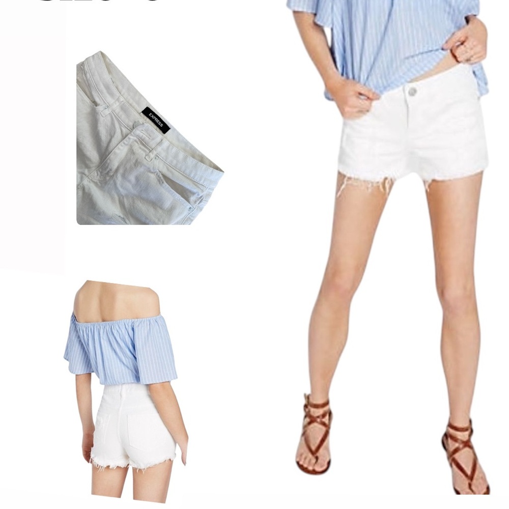 Express White Jeans